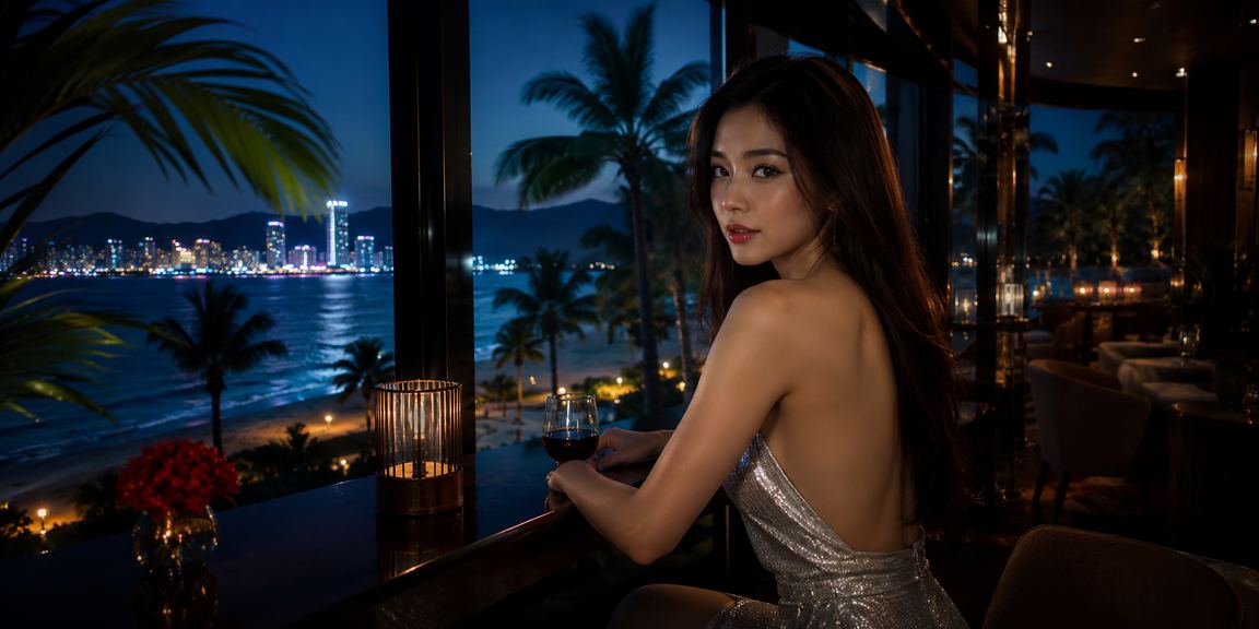 Người chơi bóng đá đặt cược thể thao và thưởng thức cà phê phố cổ Đà Nẵng