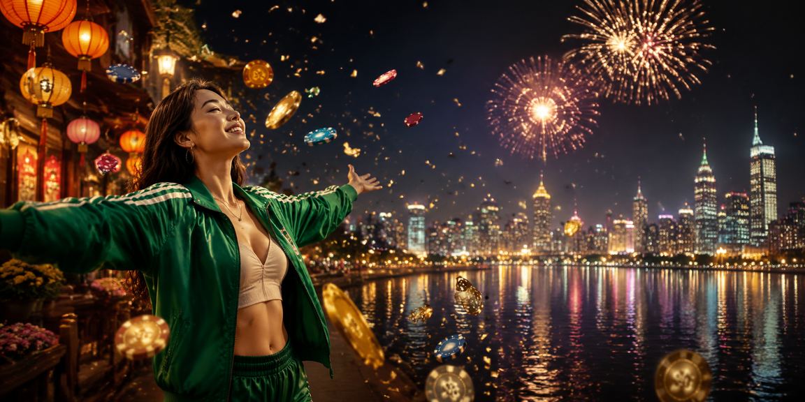Người chơi VIP thưởng thức casino dưới ánh đèn lồng Hội An lung linh về đêm